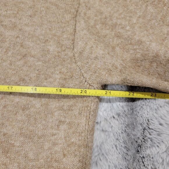 Anthropologie Margarita Tunic Sweater, button shoulder mock neck, sz Sm - Picture 9 of 14